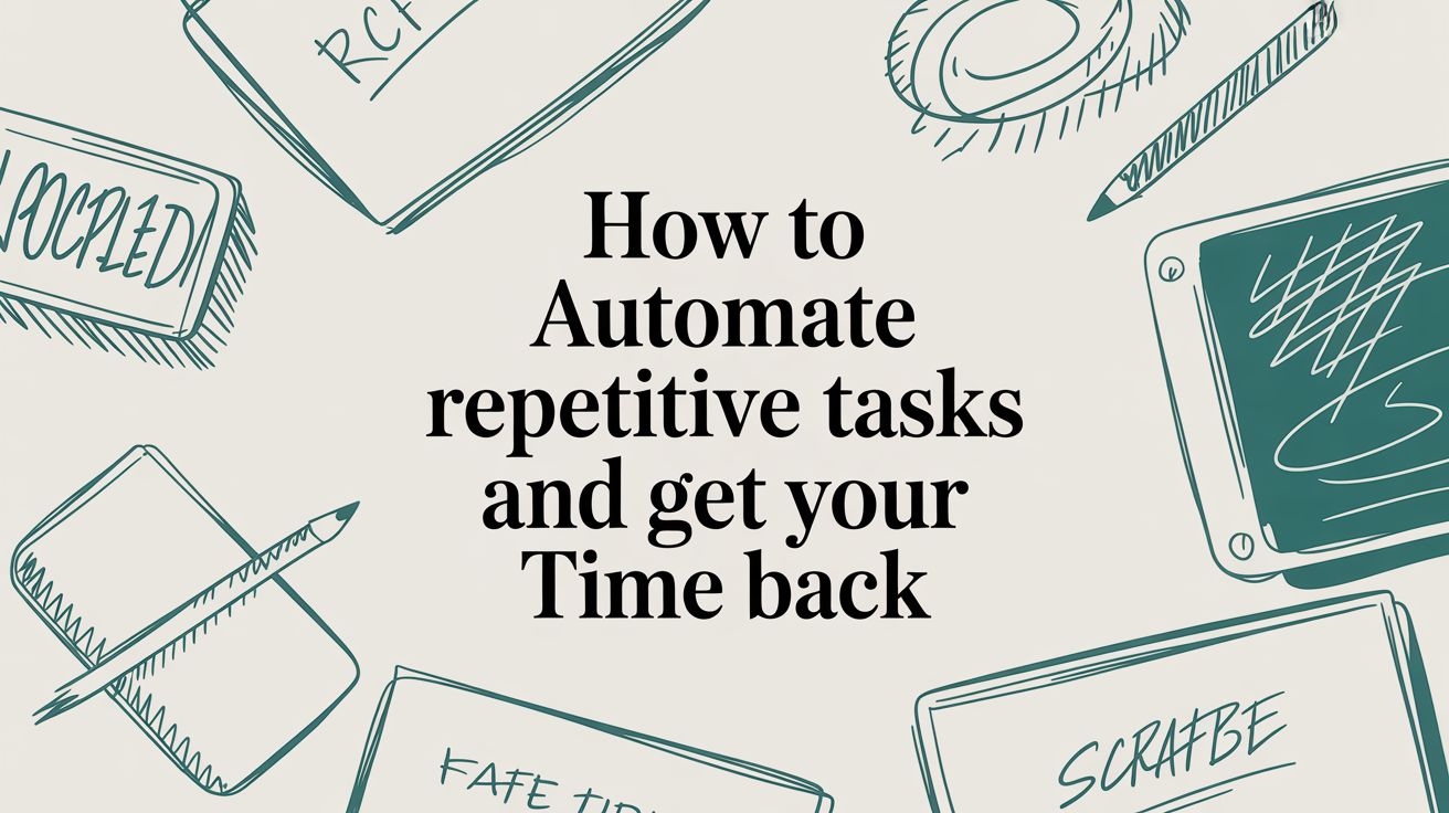 How to Automate Repetitive Tasks and Get Your Time Back