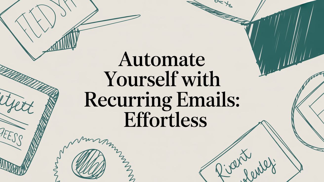 Automate Yourself with Recurring Emails: Effortless