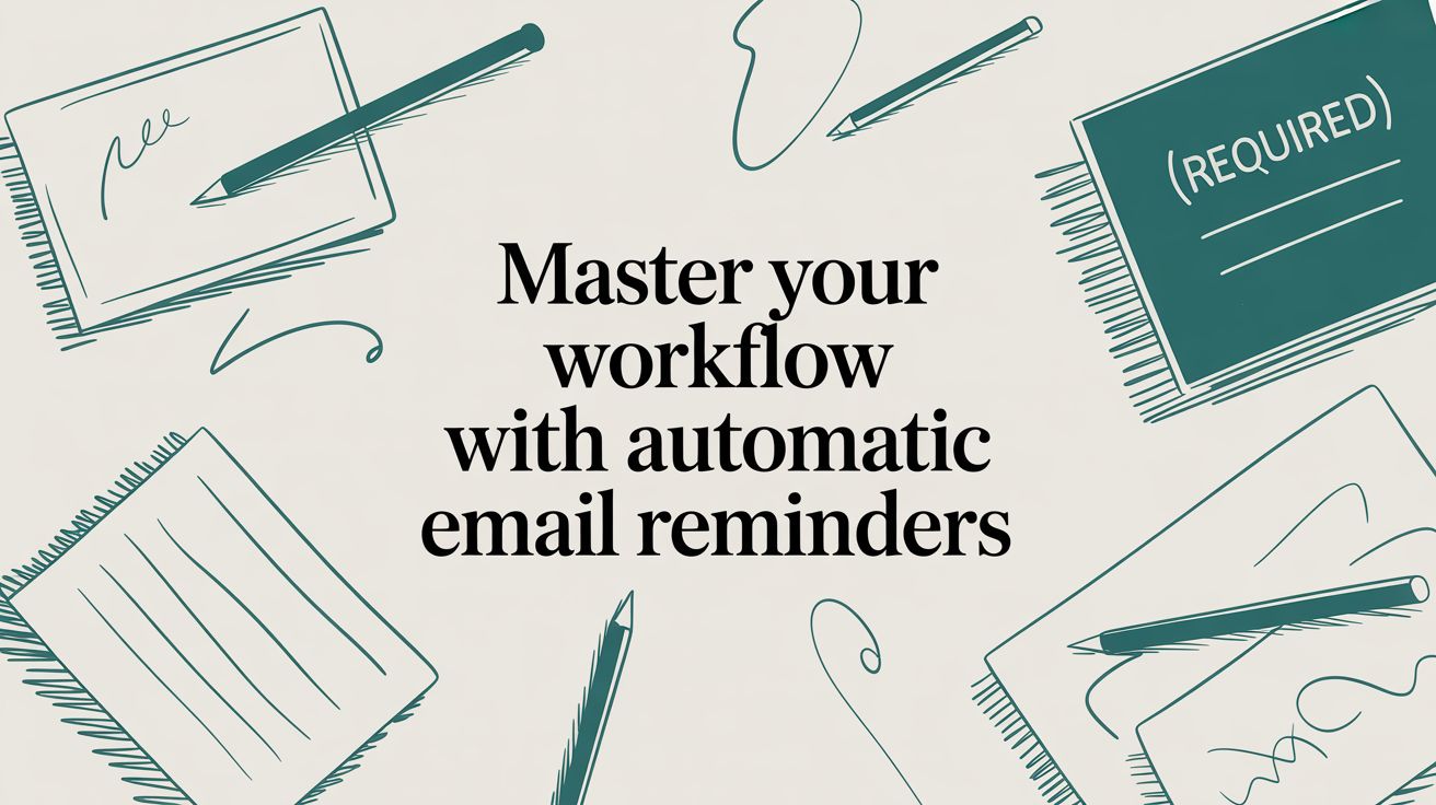 Master Your Workflow with Automatic Email Reminders