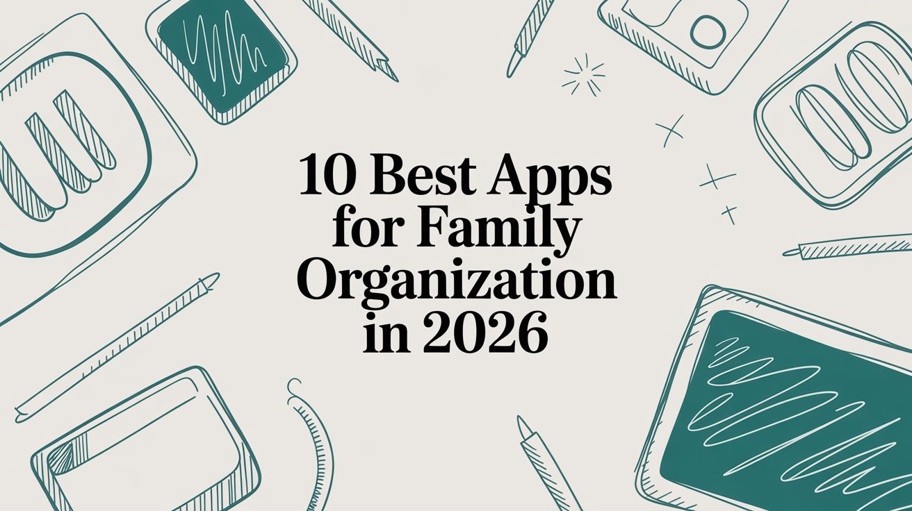 10 Best Apps for Family Organization in 2026