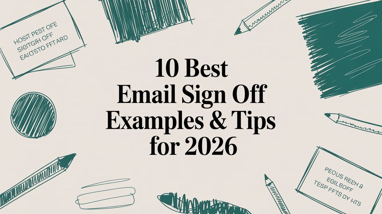 10 Best Email Sign Off Examples & Tips for 2026