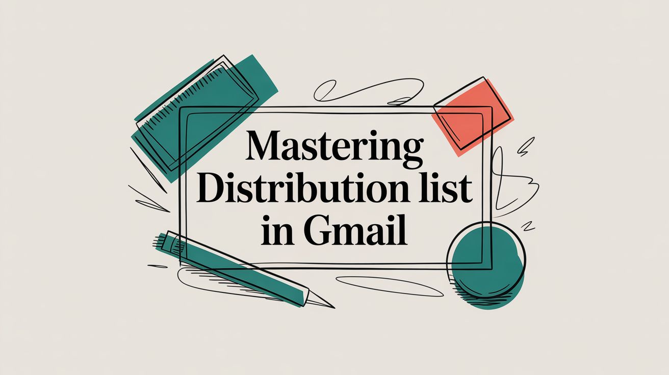 Mastering Distribution List in Gmail