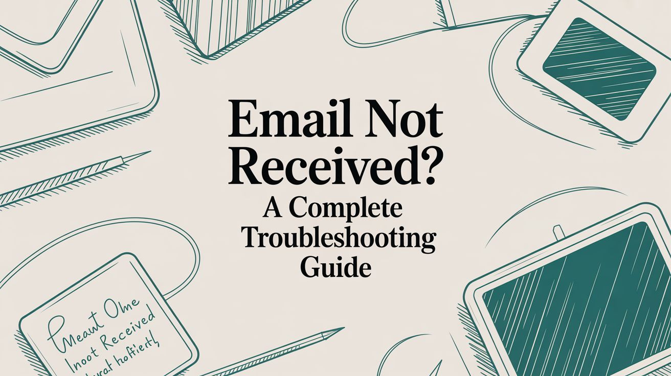 Email Not Received? A Complete Troubleshooting Guide