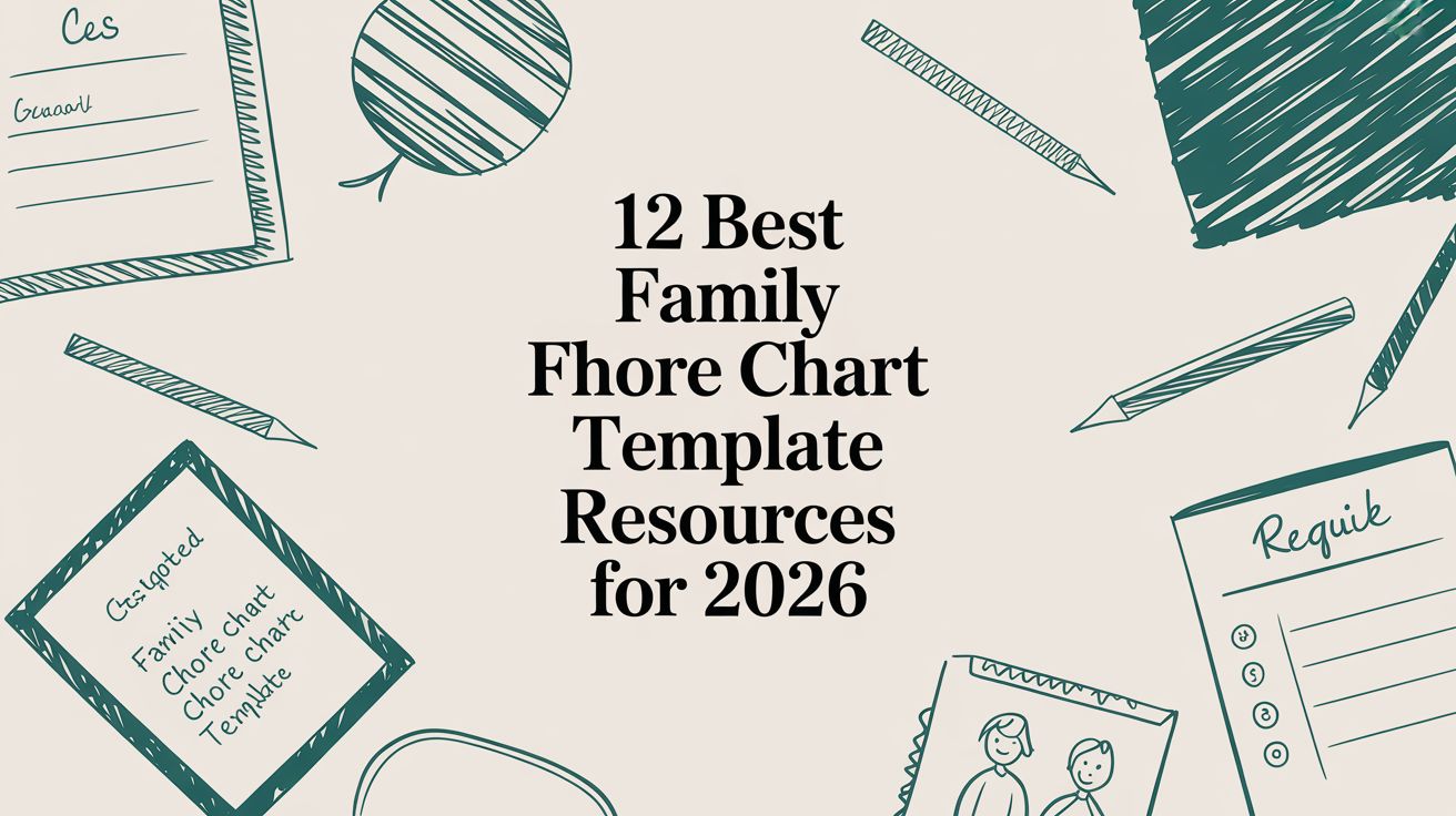 12 Best Family Chore Chart Template Resources for 2026