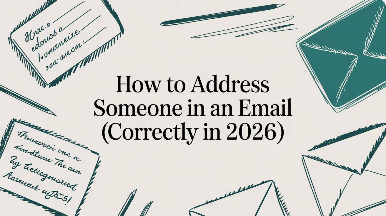 How to Address Someone in an Email (Correctly in 2026)