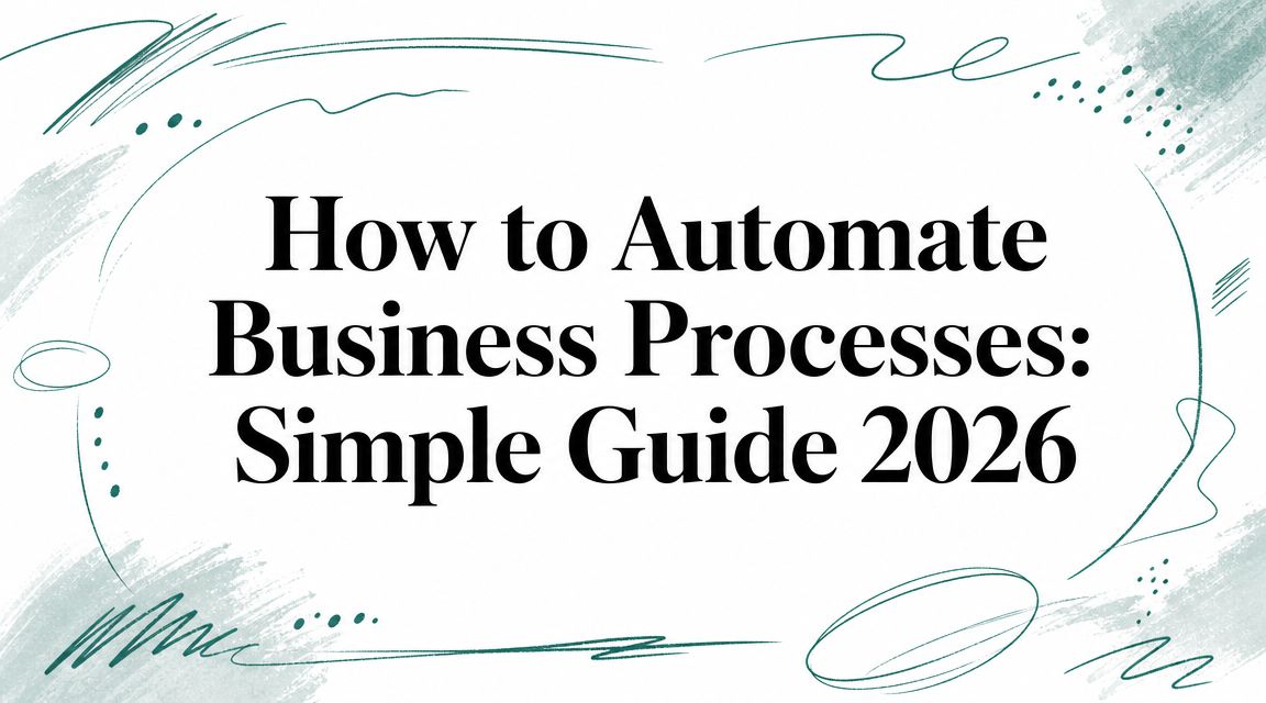 How to Automate Business Processes: Simple Guide 2026
