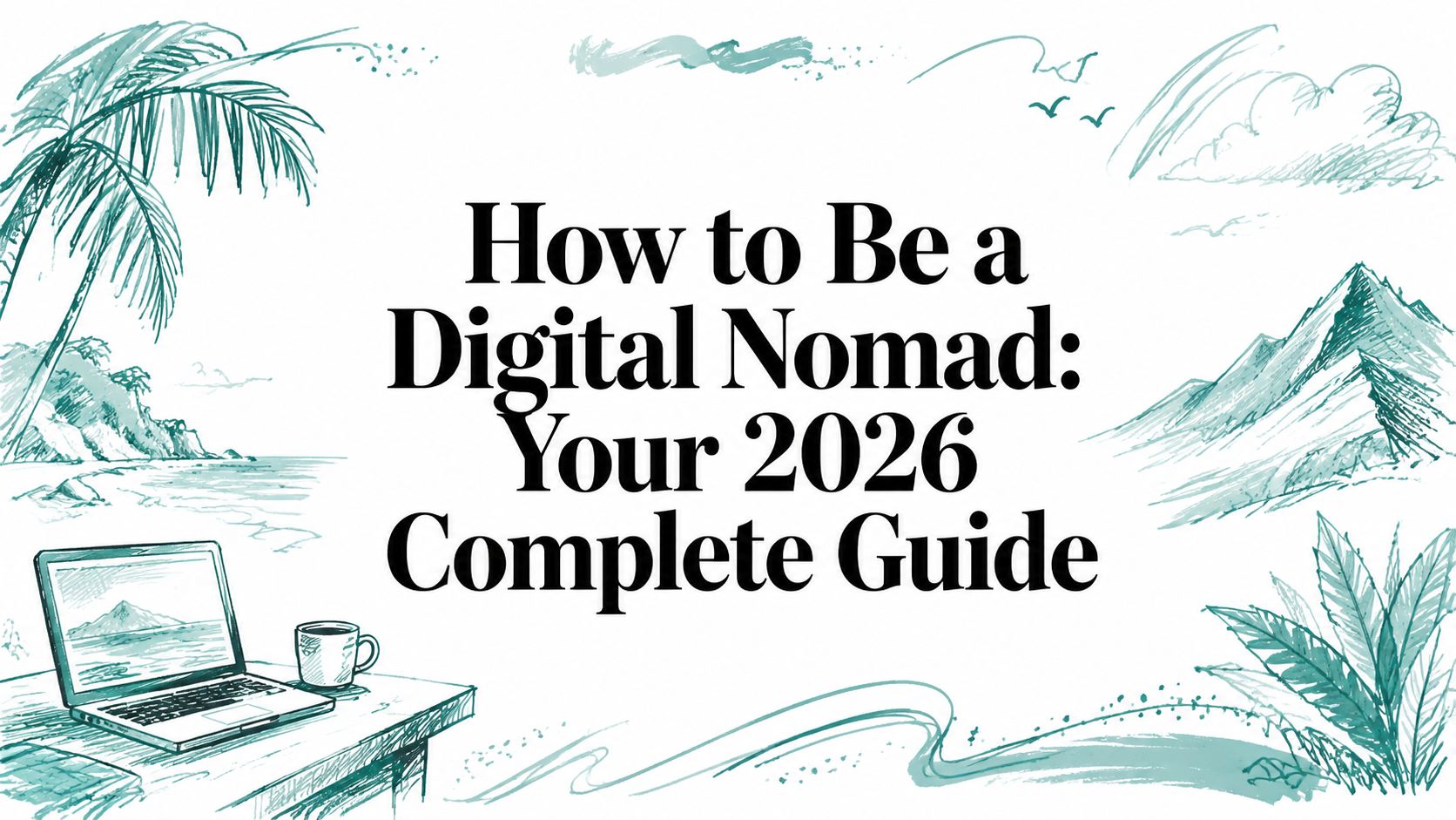 How to Be a Digital Nomad: Your 2026 Complete Guide