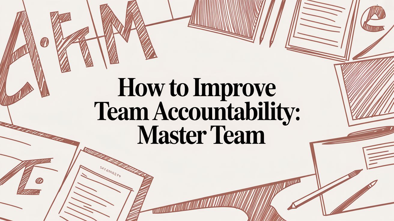 How to Improve Team Accountability: Master Team