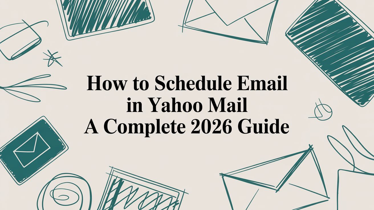 How to Schedule Email in Yahoo Mail A Complete 2026 Guide
