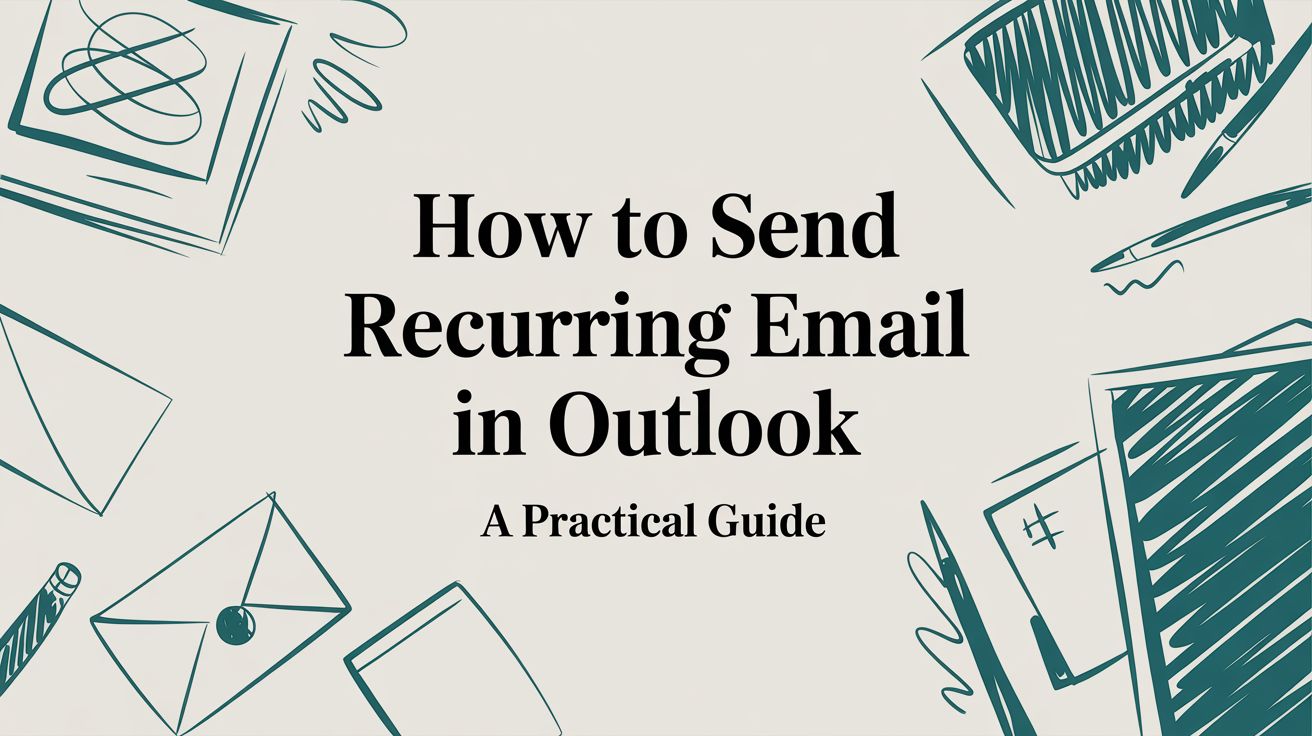 How to Send Recurring Email in Outlook A Practical Guide