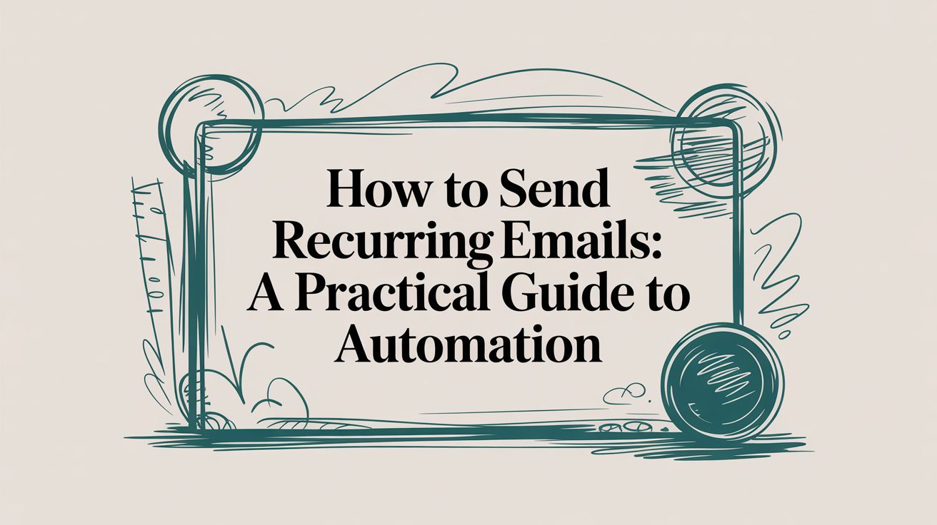 How to send recurring emails: A practical guide to automation