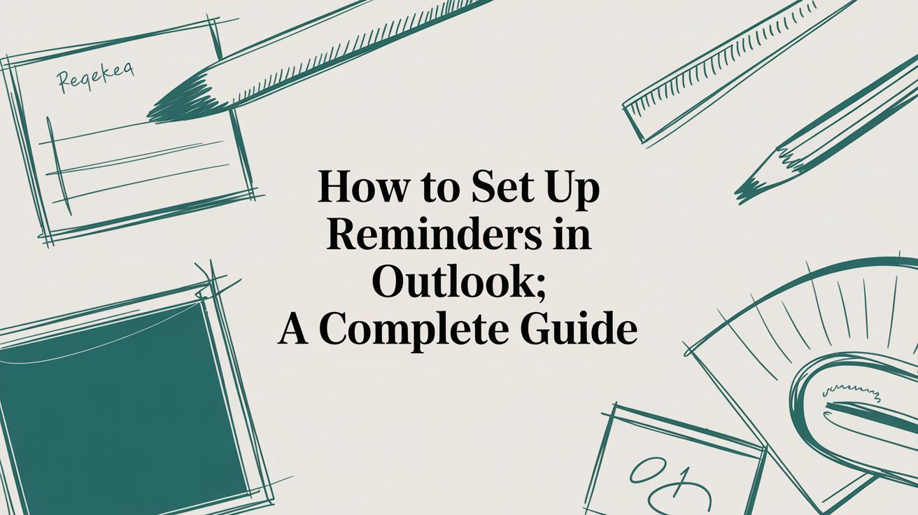 How to Set Up Reminders in Outlook: A Complete Guide