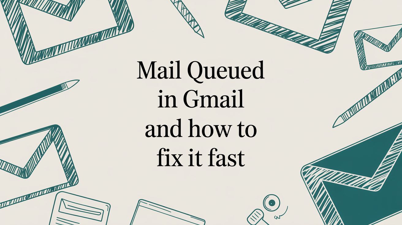 Mail Queued in Gmail and How to Fix It Fast