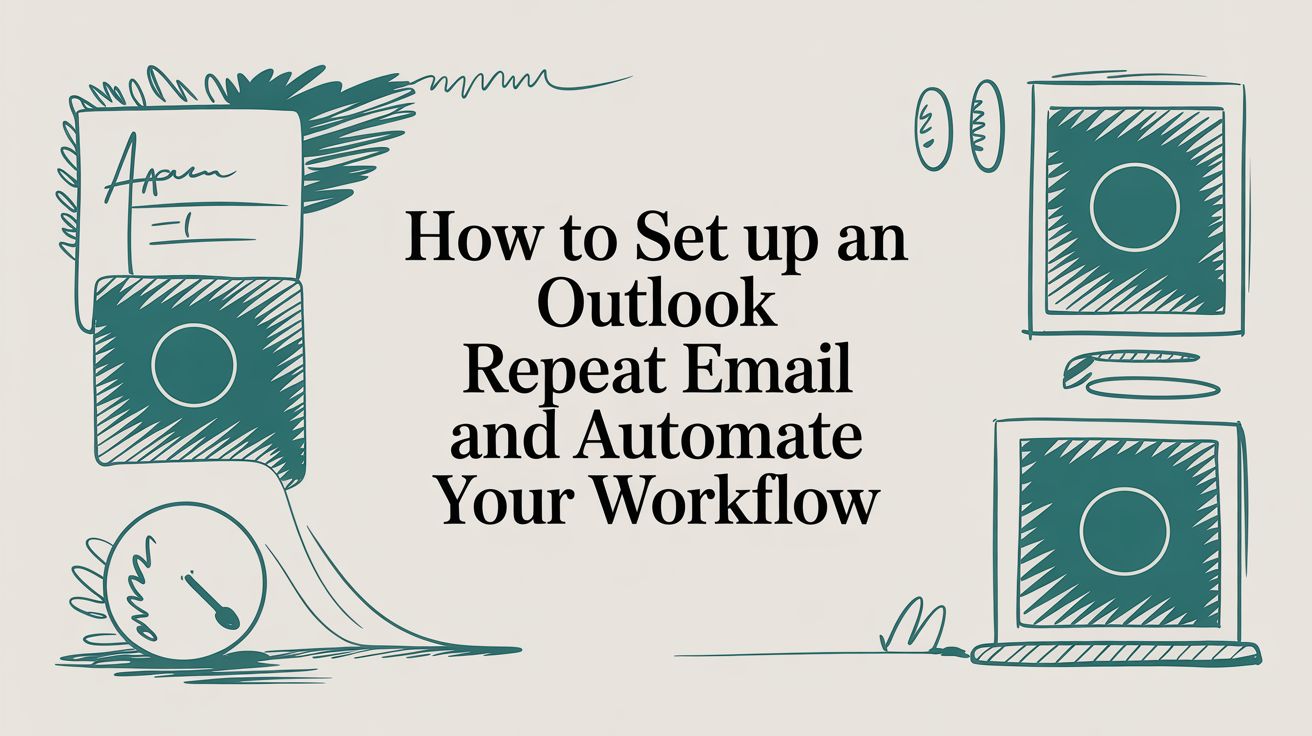 How to Set Up an Outlook Repeat Email and Automate Your Workflow