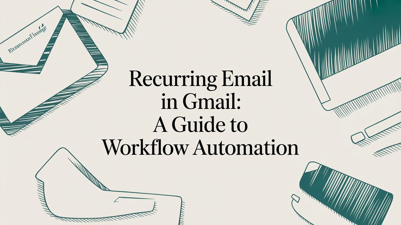Recurring Email in Gmail A Guide to Workflow Automation