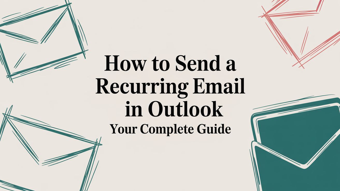 How to Send a Recurring Email in Outlook Your Complete Guide