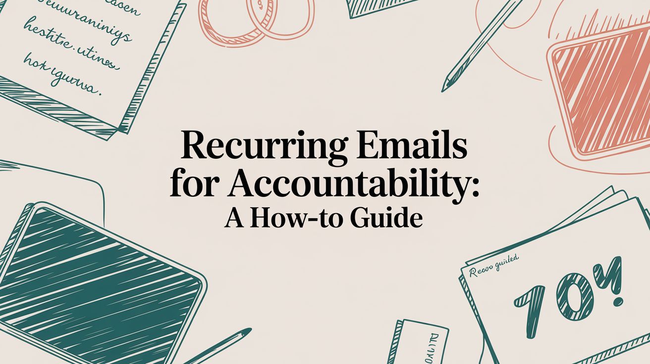 Recurring Emails for Accountability: A How-To Guide