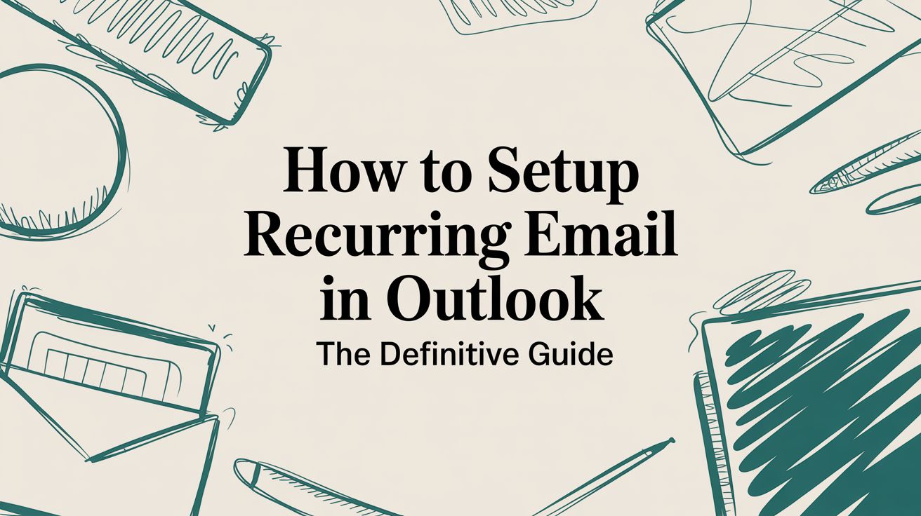 How to Setup Recurring Email in Outlook The Definitive Guide