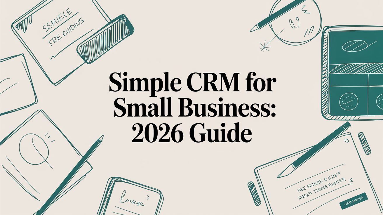 Simple CRM for Small Business: 2026 Guide