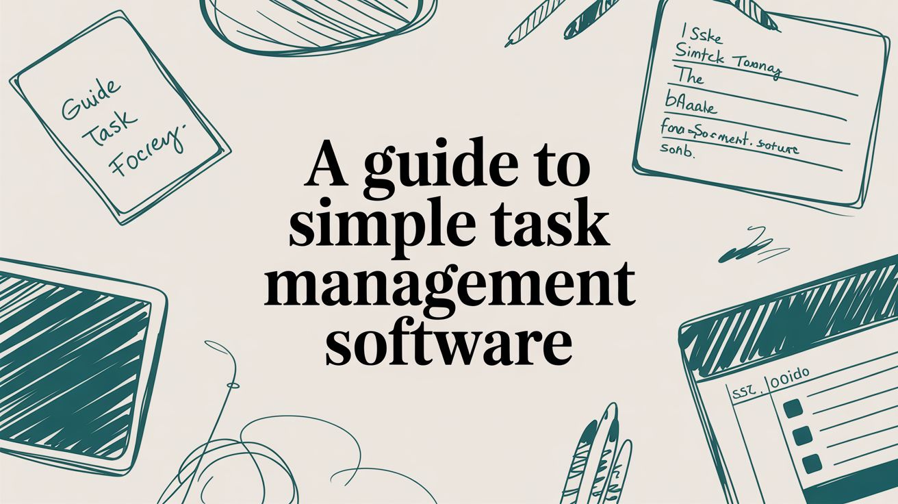 A Guide to Simple Task Management Software in 2026