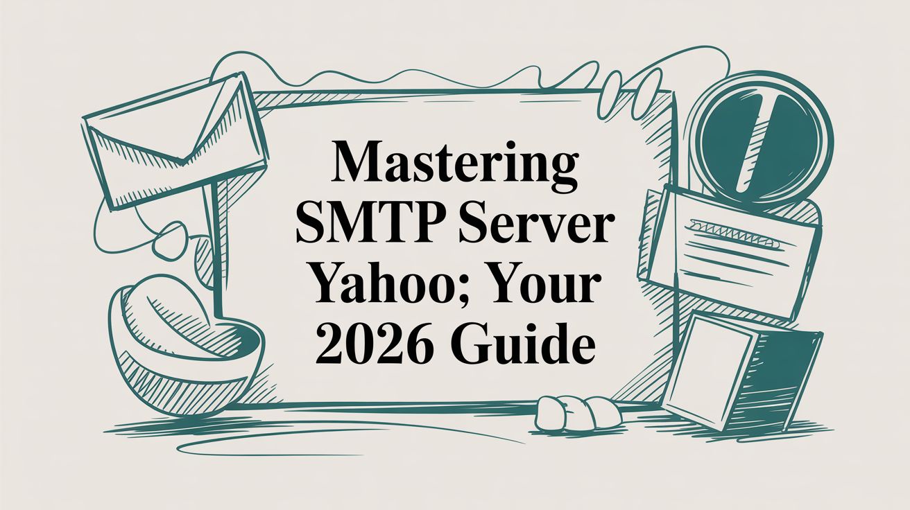 Mastering smtp server yahoo: Your 2026 Guide