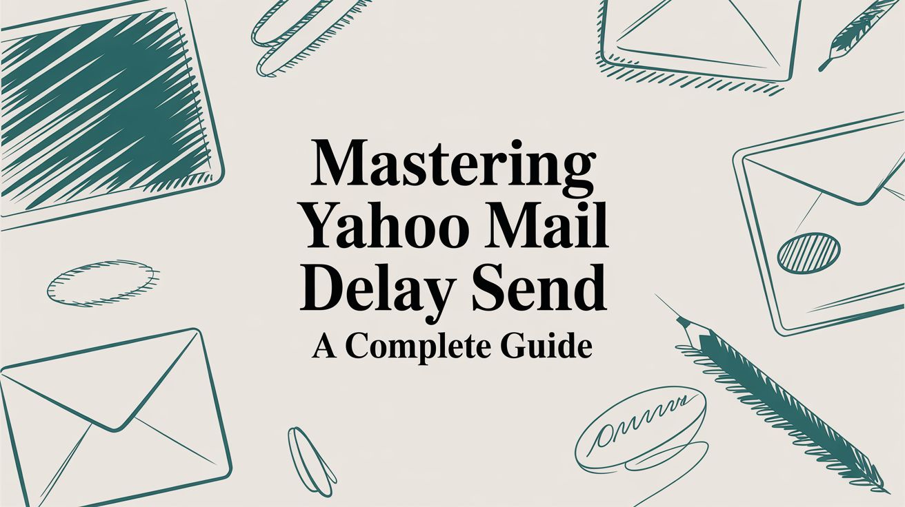 Mastering Yahoo Mail Delay Send a Complete Guide